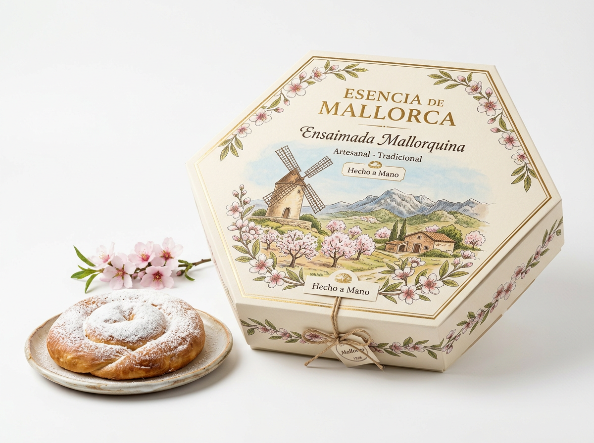 Packaging Ensaïmada Mallorquina